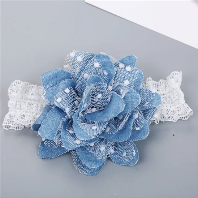 denim headband for baby