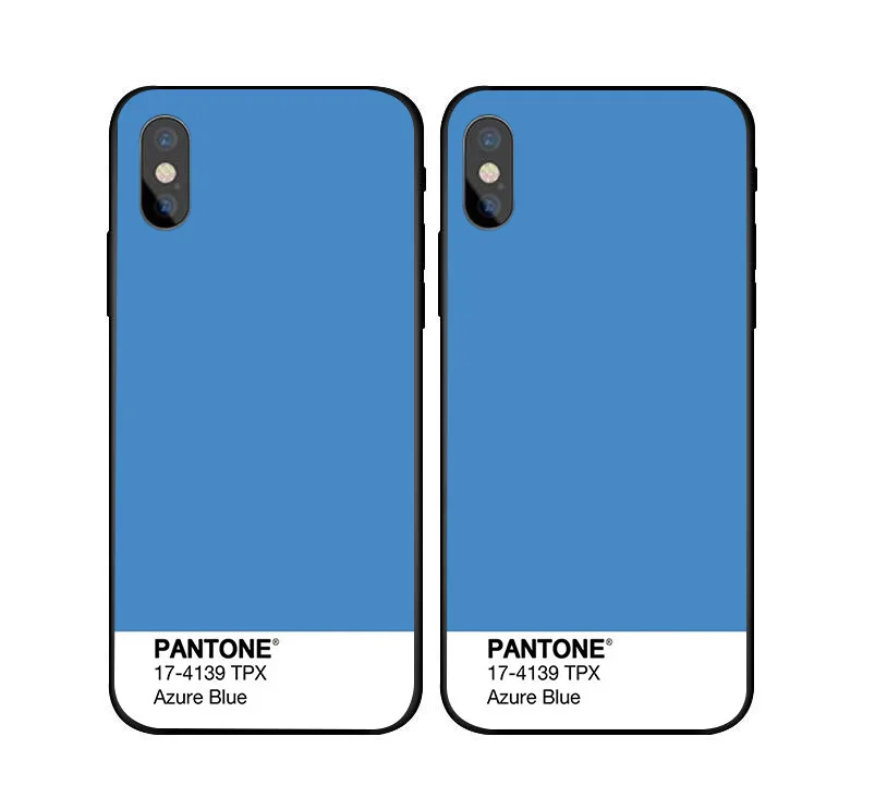 Мягкий силиконовый чехол Caliente Pantone для iPhone X XS Max XR 6 6S 7 8 Plus 5 чехол для samsung s 6 s 7 s8 s9 plus