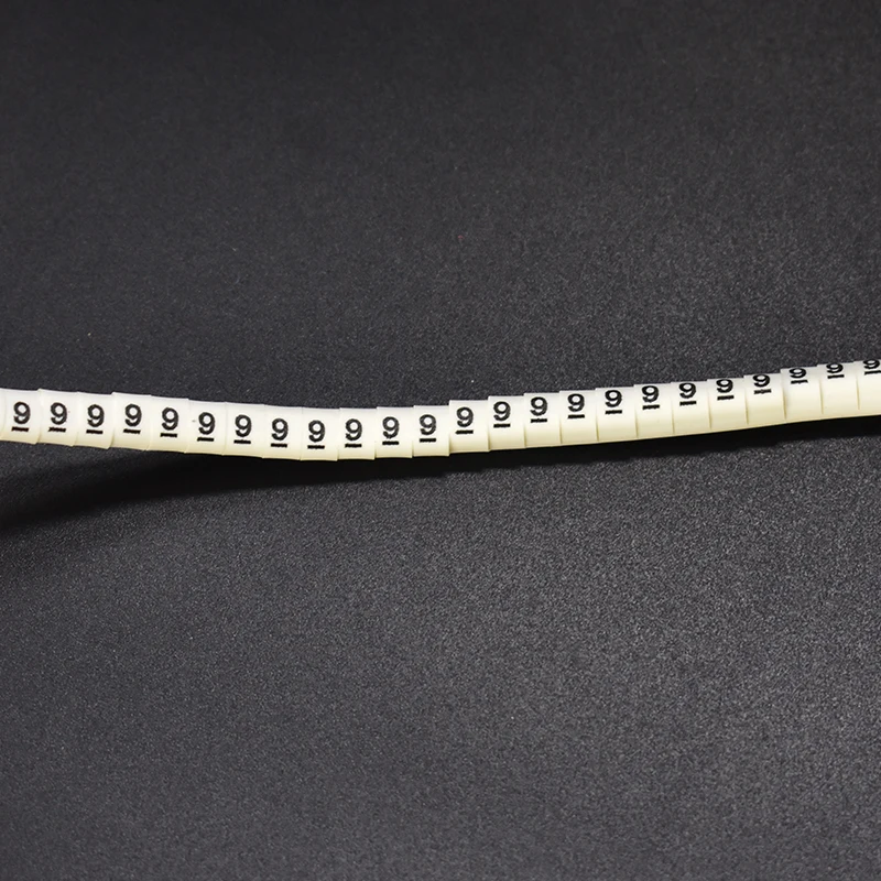500 шт от 0 до 9 номер Маркер кабельной проводки 18 AWG 12 EC 1 2.5mm2|awg 12|awg 18markers marker |