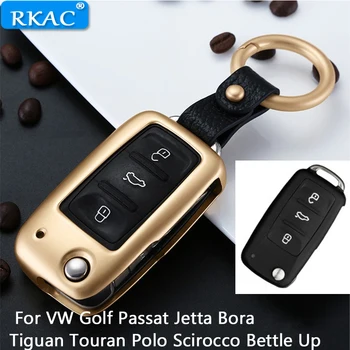 本革車リモートキーのためのフォルクスワーゲンvwパサートgolf jettaボラポロsagitarティグアン車スタイリング