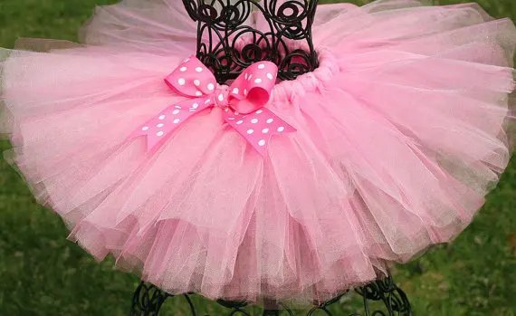 Милые розовые юбки-пачки для девочек Детская фатиновая юбка-американка ручной работы с повязкой на голову в горошек, Детские Балетные танцевальные юбки-пачки праздничные юбки-пачки