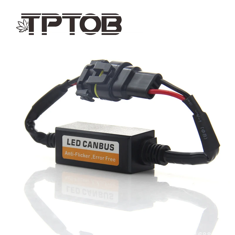 TPTOB безошибочный декодер Canbus для светодиодных автомобильных ламп фар жгутов