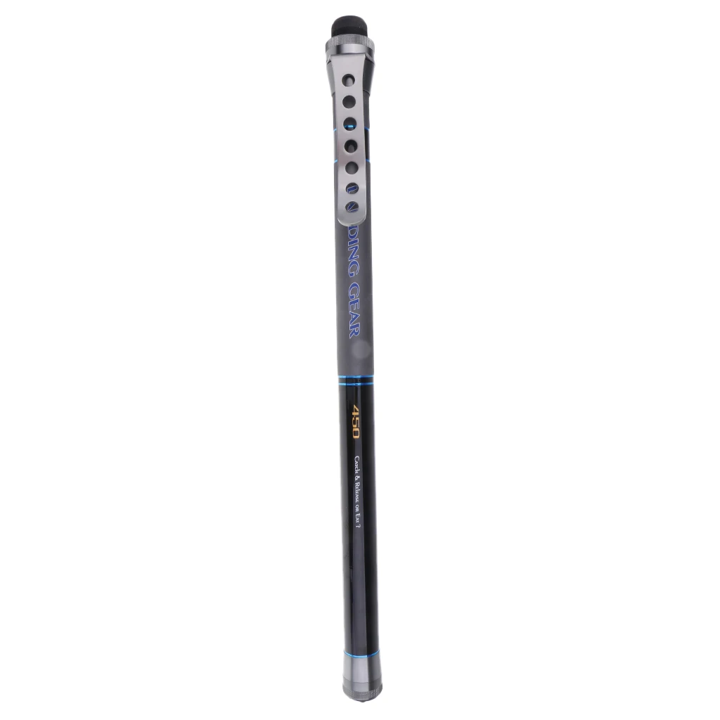 MagiDeal Telescopic Fishing Landing Net Pole Rod Landing Net Handle Gear Strong Carbon Fishing Landing Handle 55.6 cm/21.9 inch 