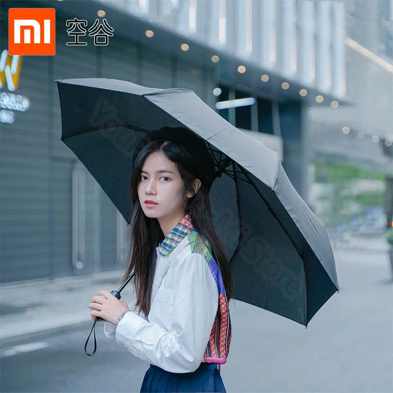 

Xiaomi Folding automatic umbrella WD1 23 inches Strong windproof No film sunscreen waterproof Anti-UV Sun umbrella
