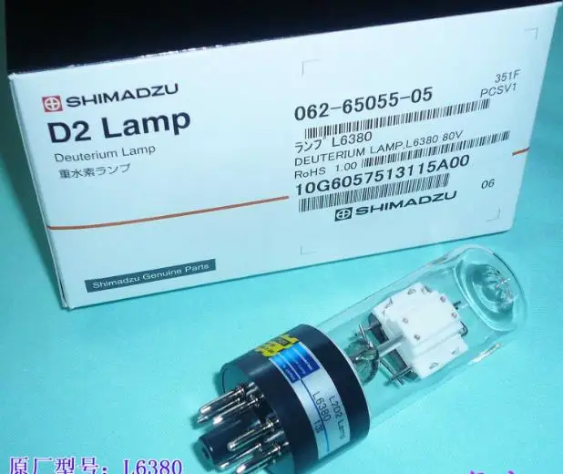 Shimadzu D2 deuterium lamp L6380 062-65055-05 UV-1700 1750 80V оригинальный тип | Лампы и освещение