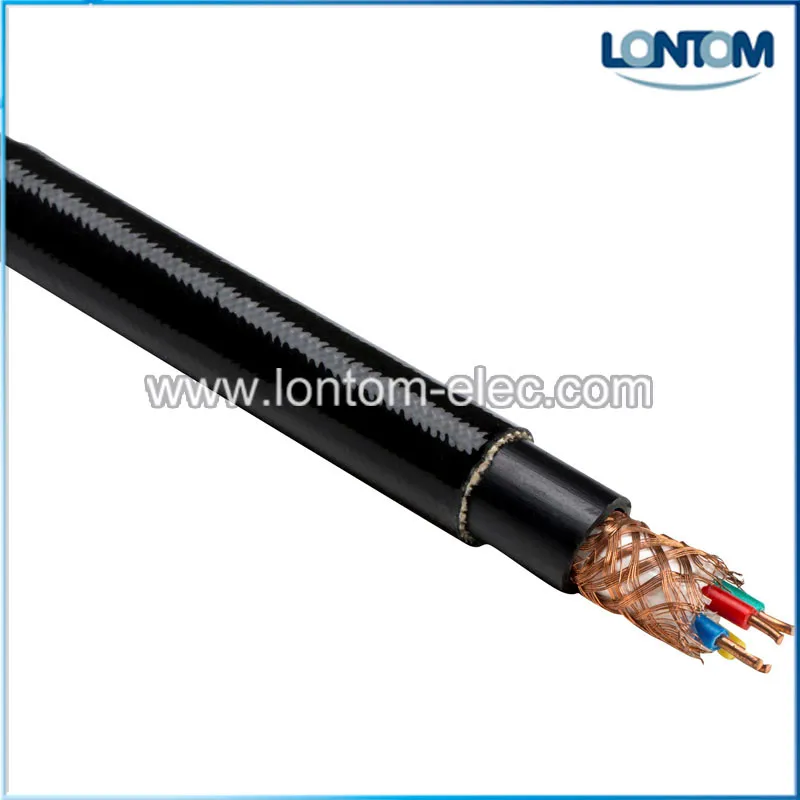 black silicone flex glass sleeving (2)