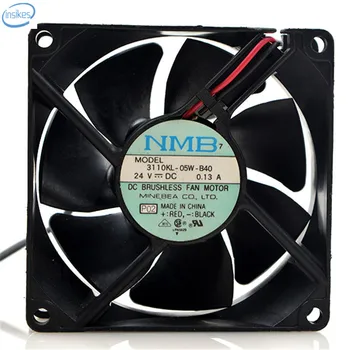 

Original 3110KL-05W-B40 Computer Blower Cooling Axial Fan DC 24V 0.13A 2.4W 8025 80*80*25mm 3000RPM 2 Wires