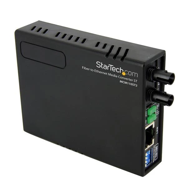 

StarTech.com Conversor de Medios Ethernet 10/100 RJ45 a Fibra Optica Multimodo ST - 2Km, 100 Mbit/s, ST, IEEE 802.3