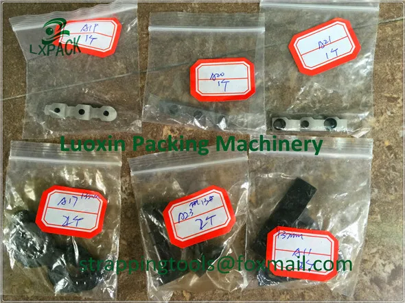 Acme Columbia Fromm Gerrard MIP Orgapack Polychem Rapz Samuel Signode SRP Teknika Titan Uline Ybico JK Generica MGB Centaur Greiner ITATOOLS Kihlberg Kippes ZRTool Poly Steel Strap Banding Tools bander spare par (247)