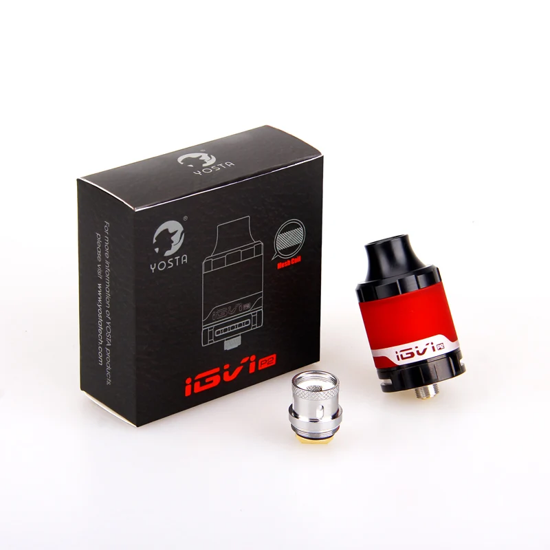 Оригинальный yosta IGVI P2 RDA Бак 4 мл электронная сигарета распылитель поддержка сетки
