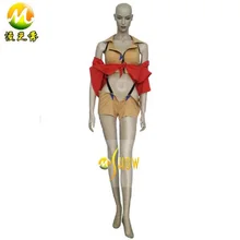 Hot sexy mujeres cosplay dress película cowboy bebop faye valentine cosplay disfraces para niñas ropa cos de halloween party dress nuevo