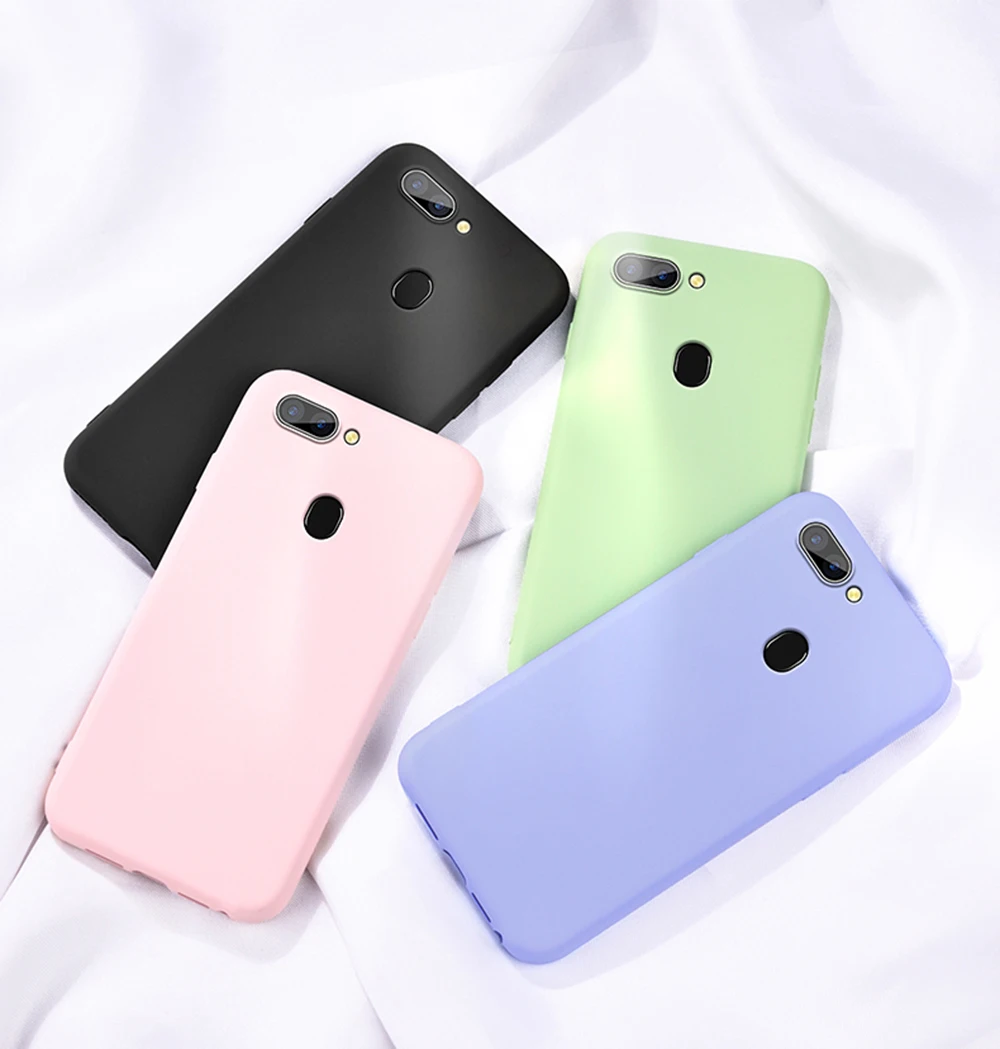 PDGB жидкий силиконовый чехол для телефона OPPO A5 A7 A9 A3S F9 Pro A7X Reno 10X Realme X Lite 3 F11 A9X