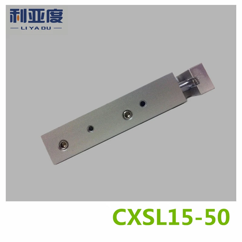 

CXSL15-50 Duplex double bar cylinder ball bearings Pneumatic components CXSL15X50 15mm bore 50mm stroke