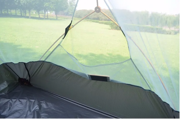 3F UL GEAR 4 сезон 2 Человек Палатка вентиляционные отверстия Сверхлегкий Кемпинг палатки тела для внутренней палатки