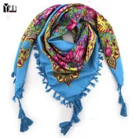 Модный шаль арафаткаа арабская мужскаяпо бандана женская кейп хлопок платки палантины шарф зимний платки для женщин - Цвет: 3 sky blue