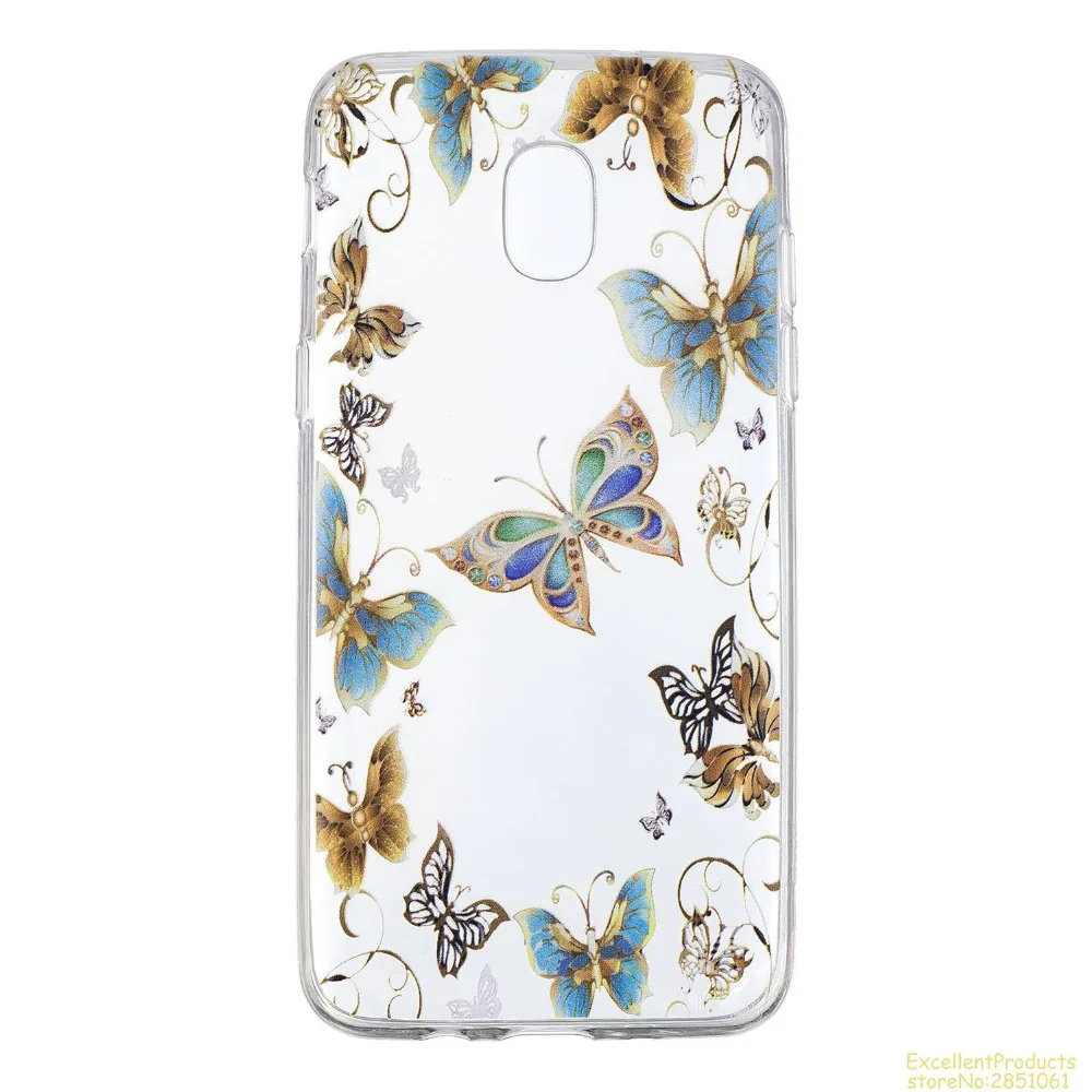 Силиконовый чехол для телефона samsung J7 2018 fundas hoesje Красивый Веселый мультяшный