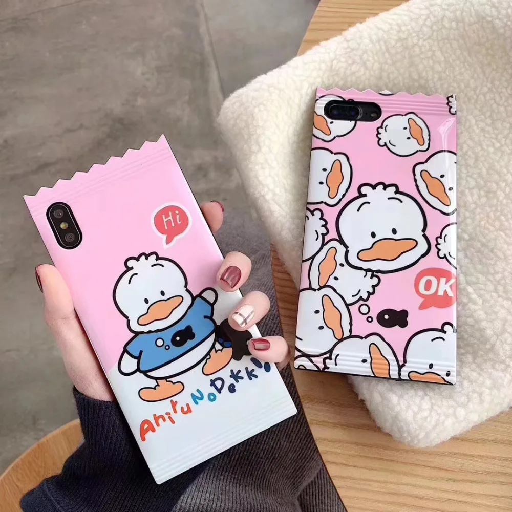 

Cartoon Cute candy phone case For iPhone 6 6s 7 8 plus 3D Candy Korean Cover Cases for iPhone X XS XR XSMAX Silicone Case Back