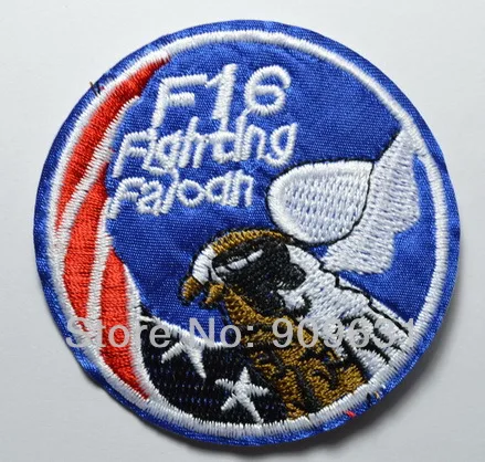 

Hot ! Free shipping F16 Fighting Fashion Eagle USA Star iron on applique or Sew on fashion embroidery patch garment