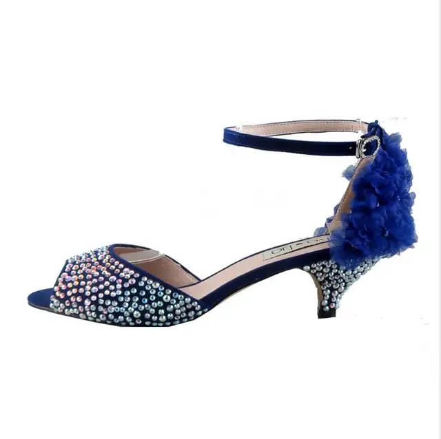 royal blue slingbacks