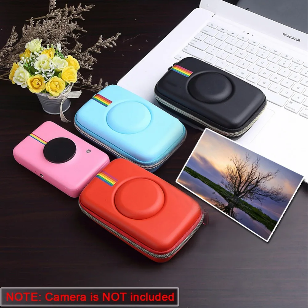 camera hard case New Colorful High Quality PU Leather Bag Camera Retro Protective Case Cover For Polaroid Snap Touch Model Cameras cute camera bags