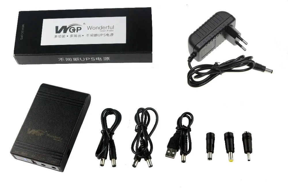  Wifi Router Ip Camera UPS Battery Backup Uinterruptible Power Supply DC Portable 5V 9V 12V 1A Mini 