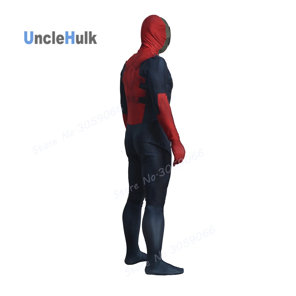 Боди с принтом "Дэдпул" из лайкры Zentai(с резиновыми линзами) | UncleHulk
