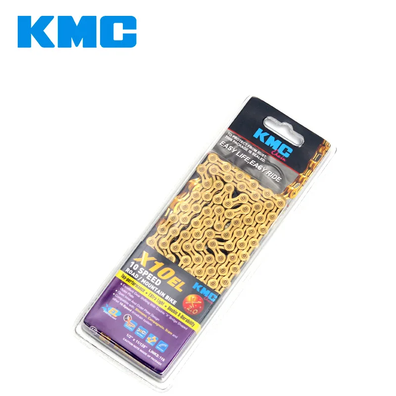 

KMC Bike Chain Z72 Z99 X9.93 X10 X10.93 X10EL X11EL Super Light For 8 9 10 11 Speed
