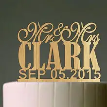 Изготовленный На Заказ имя, дата, магниты на холодильник чудодейственное, с ПВА топперы для новобрачных, вечеринка в честь новорождённого бакалавра вечерние украшения