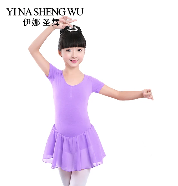 

Girls Short/Long Sleeve Gymnastic Leotard Ballet Dress Dancer Girl Kids Ballet Costumes For Girls Dance Leotard Girl Dancewear