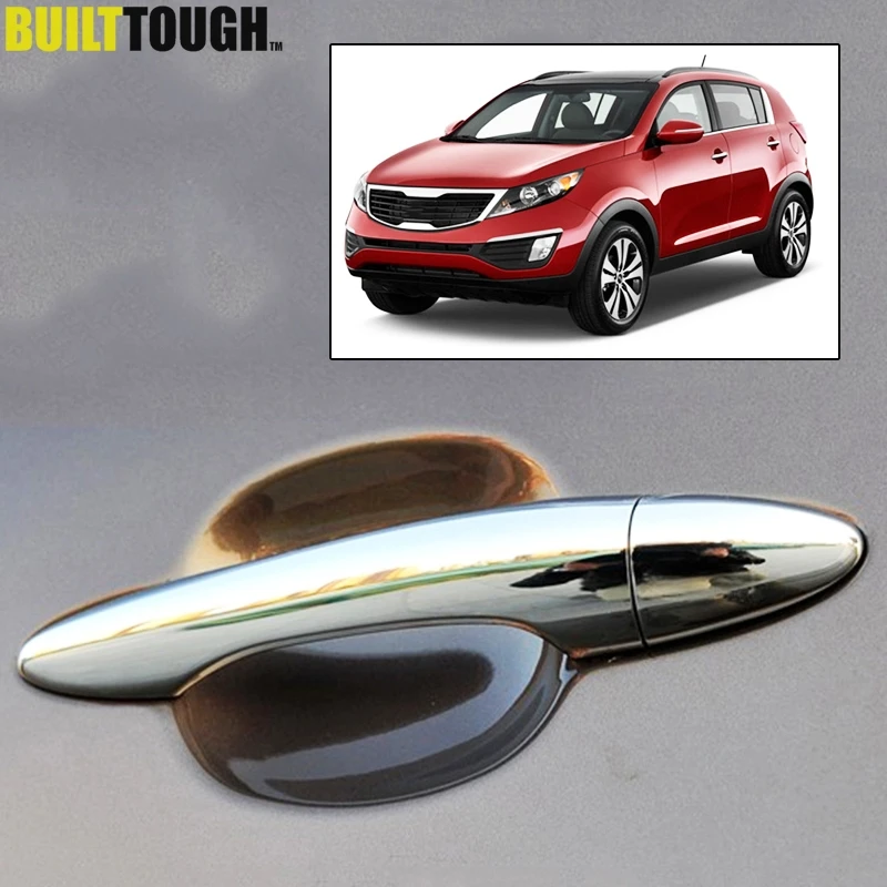 Chrome Handle Door Catch Molding Cover Garnish for HYUNDAI 2011-2015 Tucson ix35
