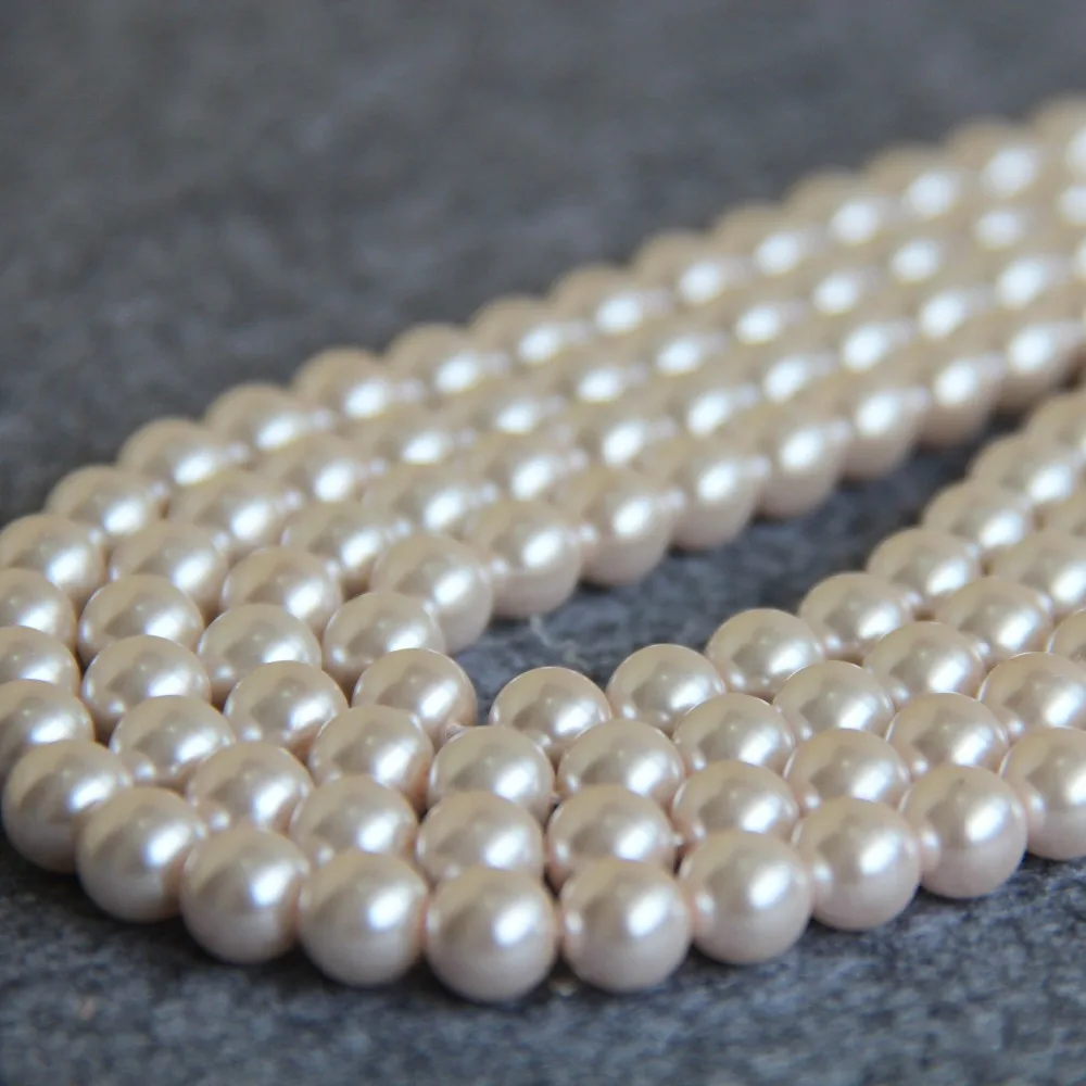 Жемчужные бусины в виде ракушек 8 мм|pearl beads|wholesale pearl beadsbead wholesale |