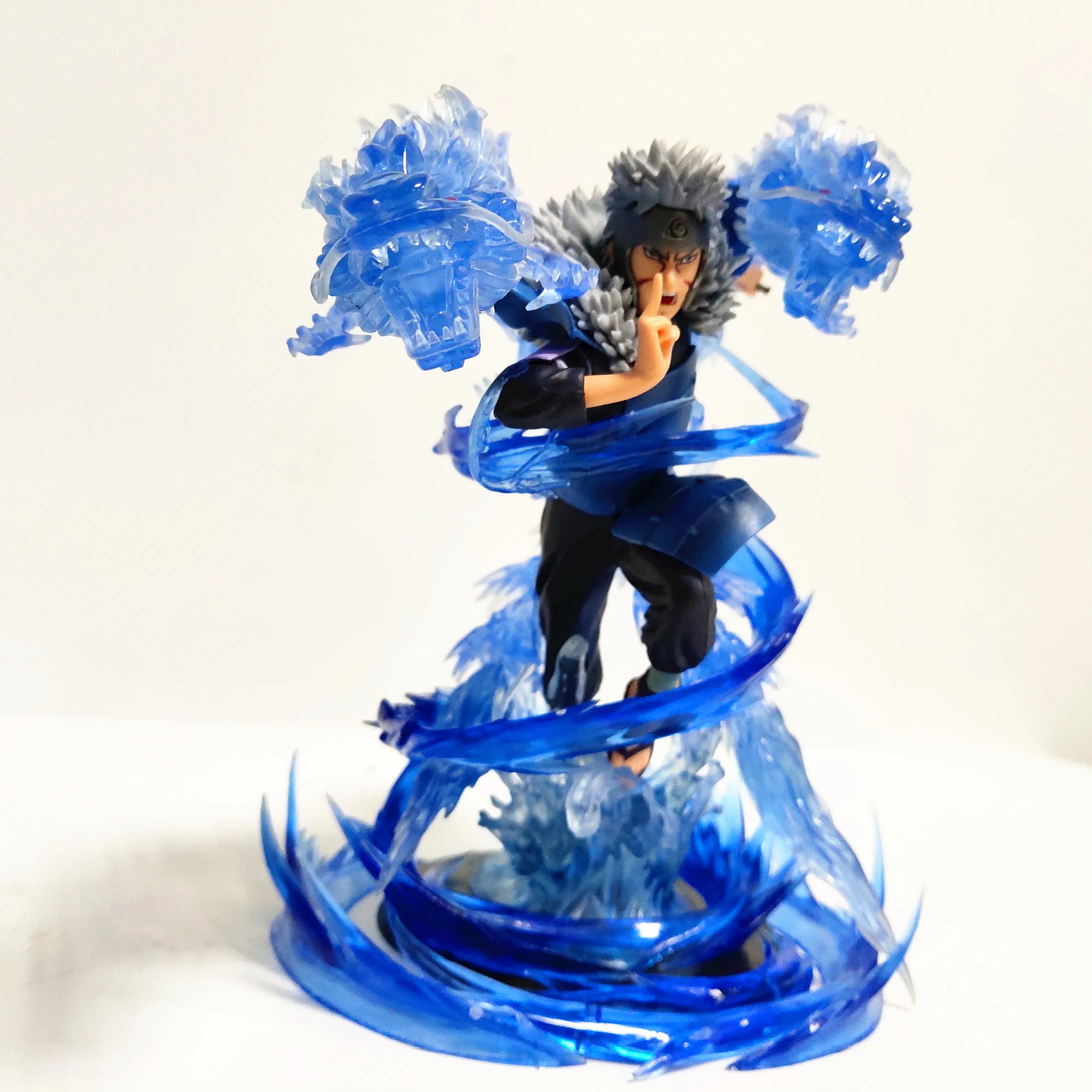 Наруто Senju Tobirama водный Дракон пуля ПВХ Фигурки DIY Набор Аниме Наруто Shippuden фигурка игрушка Diorama Brinquedos