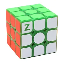 Светящийся волшебный куб 3x3x3 зеленый/желтый стикер скоростной куб профессиональные Cubo Волшебные Обучающие игрушки-пазлы для детей