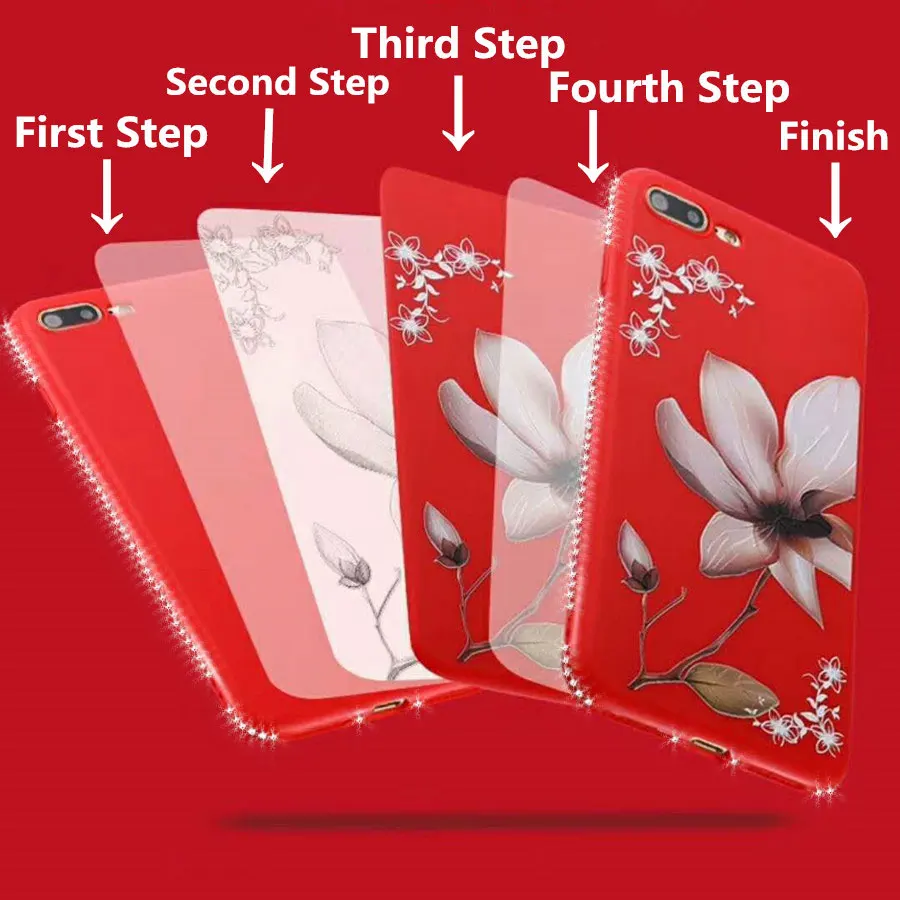 Силиконовые телефонные чехлы с цветами для Xiaomi 8 6X Mi A1 5X Redmi S2 4X 5A 5 Plus Note Pro чехол