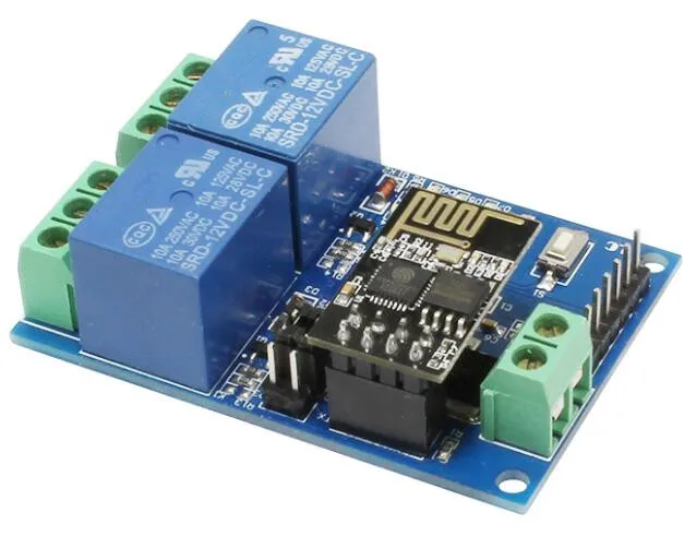 12V ESP8266 двойной wifi реле канала модуль IoT умный дом для мобильного приложения пульт