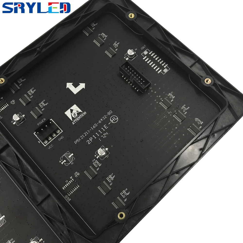 64x32 пикселей панель 320x160 мм черный светодиодный светильник P5 Крытый SMD2121 P5 полноцветный светодиодный модуль 1/16 сканирования