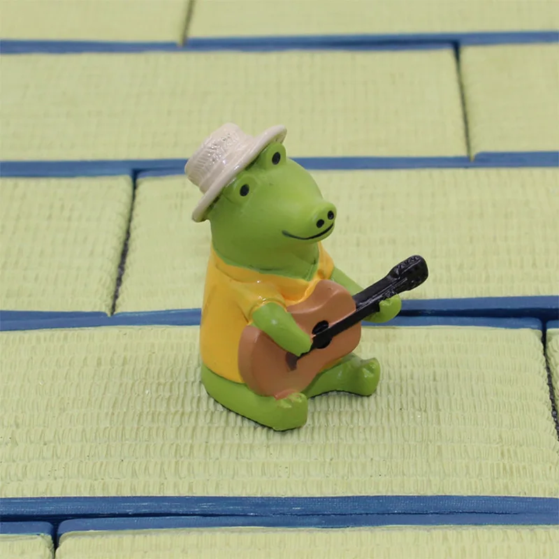 Декол Русалка мистер крокодил медведь гитара миниатюрная фигурка Япония Zakka