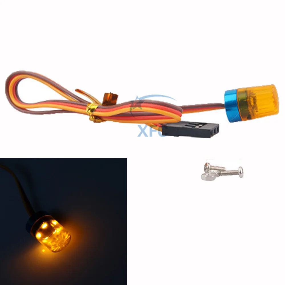 

Flash Ultra Bright RC Car Led Light Rotating Light AX-510Y for 1/10 RC Model Car 1:14 Tamiya Truck Multi-function