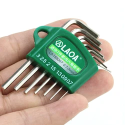 LAOA Mini Hexagon Wrench S2 Socket Head Wrench with Magnetic Ball Head Spanner Tools Allen Key Wrenche Kit