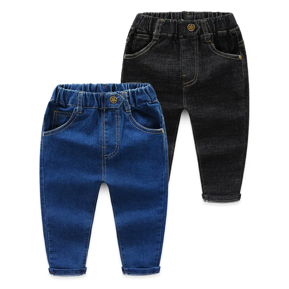 

Kids Jeans Boy's Autumn Jeans 2018 Children's Long Trousers Middle Waist Jeans for Kids Boys Girls Size 2-6T