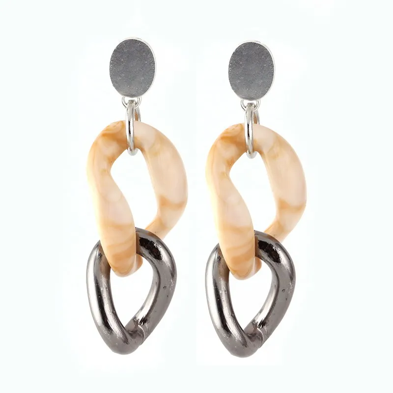 2017 New Color Water Drop Earrings for Women Faceted Beads Handmade Crystal Earring Big Earrings Long Earrings vintage WHOLESALE (9)