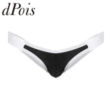 Сексуальное мужское нижнее белье, эластичные трусы с заниженной талией, мужское нижнее белье