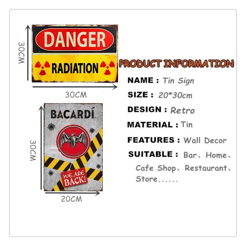 Новая забавная предупреждающая винтажная жестяная вывеска для колледжа, металлическая тарелка, украшение, доска, плакат для кафе, бар, настенный домашний декор