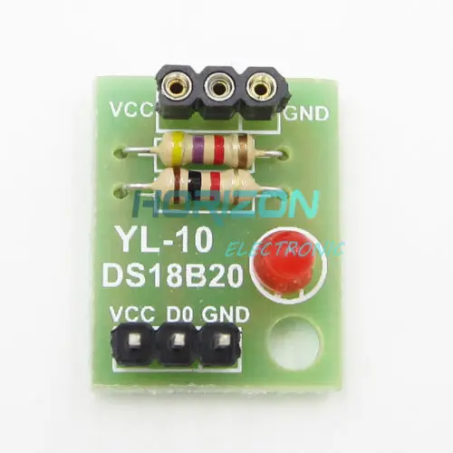 

2pcs DS18B20 Temperature Sensor Shield Module without Chip DS18B20 good Quality
