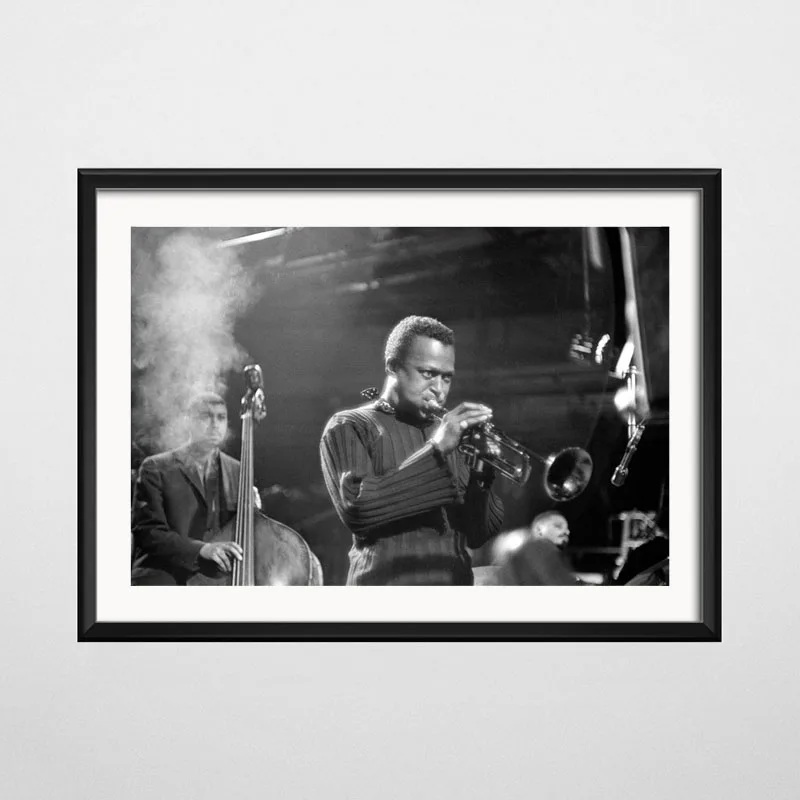 P824 Miles Davis Blue Jazz лучший Музыкальный Саксофон художественная живопись Шелковый Холст плакат настенный домашний декор - Color: 16