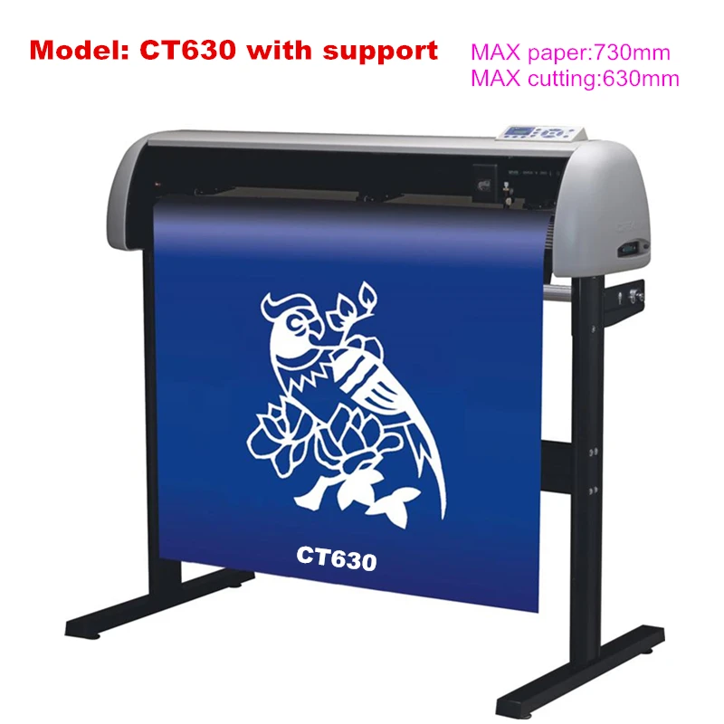 

630-1200mm Digital Vinyl Sticker Cutting Plotter for Advertising Interior decoration