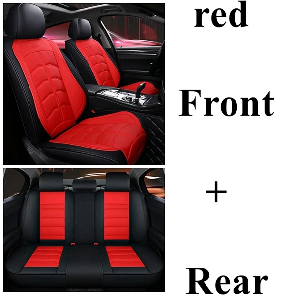 Чехол на Автокресло для Suzuki grand vitara Cultus Vitara Swift Splash Alivio Celerio Authentics Baleno SX4 S-CROSS Reno Kizashi Ik-2 - Название цвета: red standard