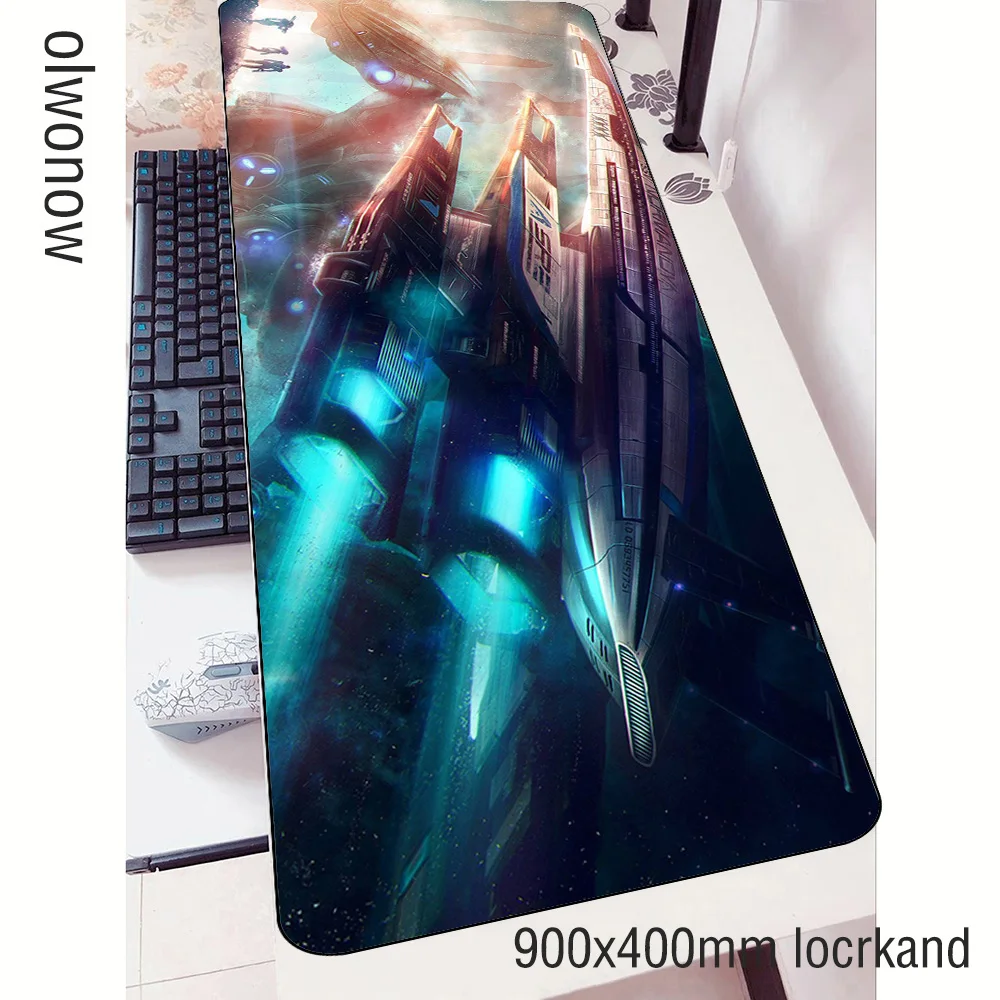 Коврик для мыши mass effect, лучший игровой коврик для мыши 90x40 см, коврик для мыши, игровой коврик для мыши, большая рождественская подушечка, коврик для мыши, Настольный коврик для мыши