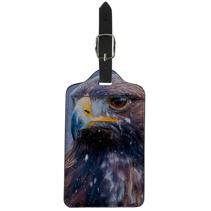 FORUDESIGNS/собака животное Чемодан бирка дорожный аксессуары, из искусственной кожи, чемодан, держатель для ID, адреса, ярлык на багаж, таблички на багаж переносная бирка - Цвет: CC4184Z24