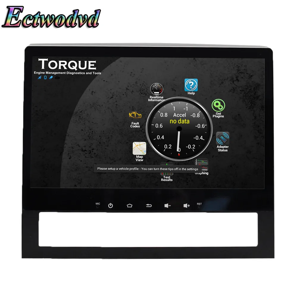 Cheap Ectwodvd 9inch Octa Core Android 8.1 Car DVD GPS Navigation Radio Stereo for Toyota Land Cruiser 200 2016- Car DVD Player 7